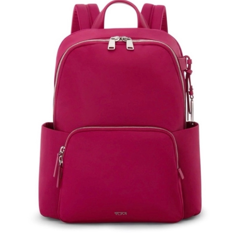 TUMI Pink Women's Backpack - Sleek Everyday Bag